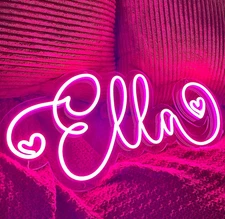 Custom Name Neon Sign, Personalized Gift For Kids, Kids Room Decor, Wall Decor