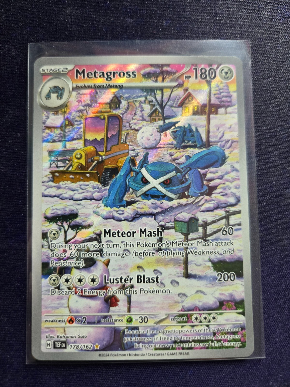 Pokemon Metagross 178/162 Temporal Forces Full Art Illustration Rare Card