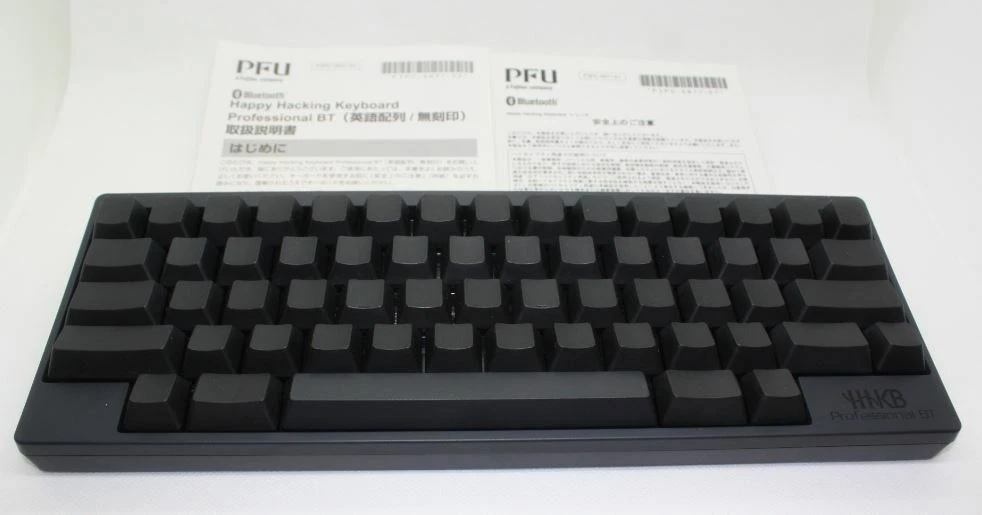 PFU Happy Hacking Keyboard Professional BT Unmarked / Sumi (Black)  PD-KB600BN