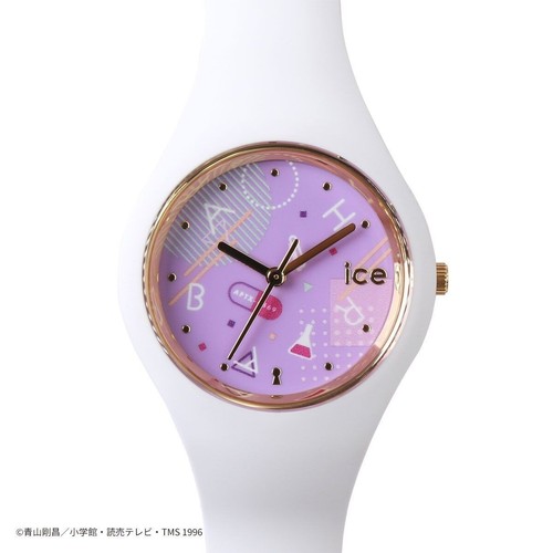 OROLOGIO DETECTIVE CONAN x GHIACCIO AI HAIBARA 34 mm MUD040 Anime Manga look JP!! - Foto 3 di 5