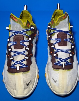 NIKE REACT ELEMENT 87 MEN'S MOSS BLACK EL-DORADO Athletic Shoes