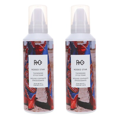 R+Co RODEO STAR Thickening Style Foam 5 oz 2 PK