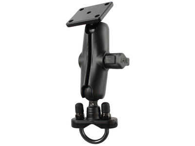 RAM-B-184U RAM Mount Motorcycle AMPS Plate U-Bolt Rail Mount