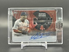 2022 Topps Clearly Authentic Generation Now Rafael Devers Auto /50