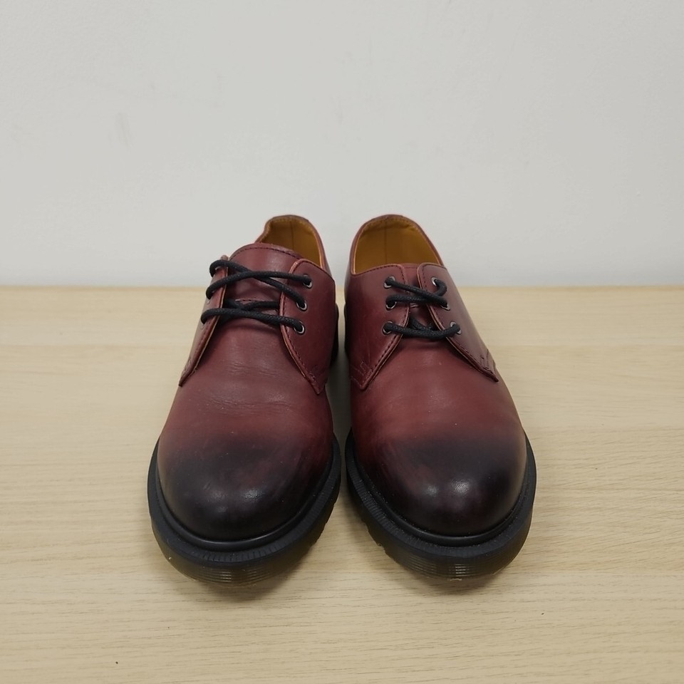 Dr Martens 1461 Womens Trulia Cherry Red Antique Temperley Leather