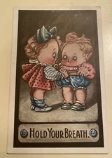 Antique Kids Postcard -  Illustratori Children Kute Kiddies series 639 - 1912