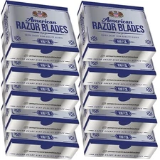 The Shave Factory American Razor Blades - Single Edge Razor Blades - Pack of 10