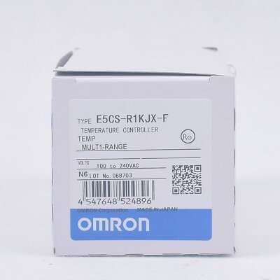 1PC Omron E5CS-R1KJX-F E5CSR1KJXF Temperature Controller New In Box