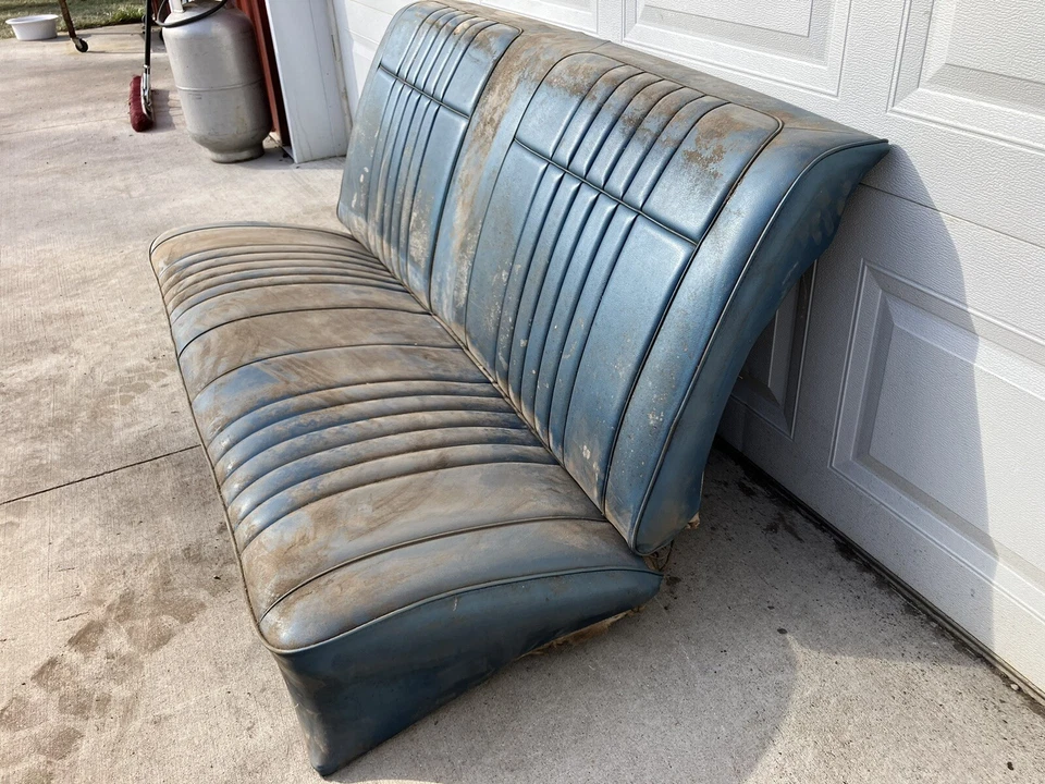 Pontiac Catalina 1968 asiento trasero Chevy Oldsmobile Buick 1969 1970 68 69 70 Foto 3 de 4