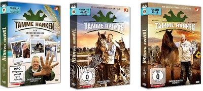 9 DVDs * TAMME HANKEN - DER KNOCHENBRECHER ON TOUR BOX 1+2+3 IM SET # NEU OVP ^
