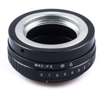 TILT M42 to FX Adapter for M42 Screw Mount Lens to for Fujifilm X-T3 T4 Camera