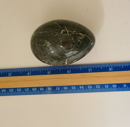Solid Camouflage Marbled Egg Palm Stone - Picture 6 of 6