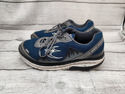 Gdefy Mens Gravity Defyer Mighty Walk Blue Gray Cushioned Shoes Size 11.5