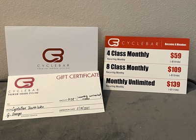 cyclebar monthly unlimited