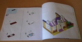 Lego Friends INSTRUCTION MANUAL ONLY  #41124 Heartlake Puppy Daycare