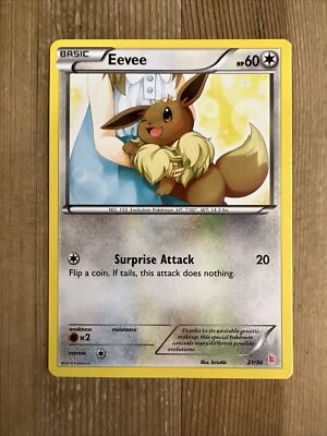Pokémon TCG Eevee XY Trainer Kit: Sylveon 21/30 LP/MP | eBay