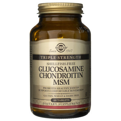Solgar Glucosamin Chondroitin MSM - 60 Tabletten