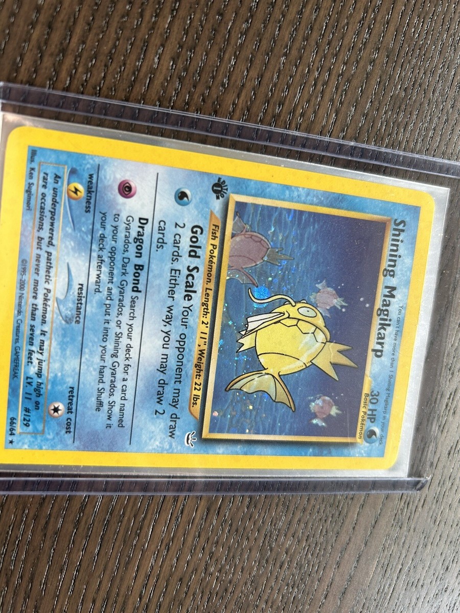 Pokemon - Shining Magikarp - 1st Edition - 66/64 - Neo Revelation