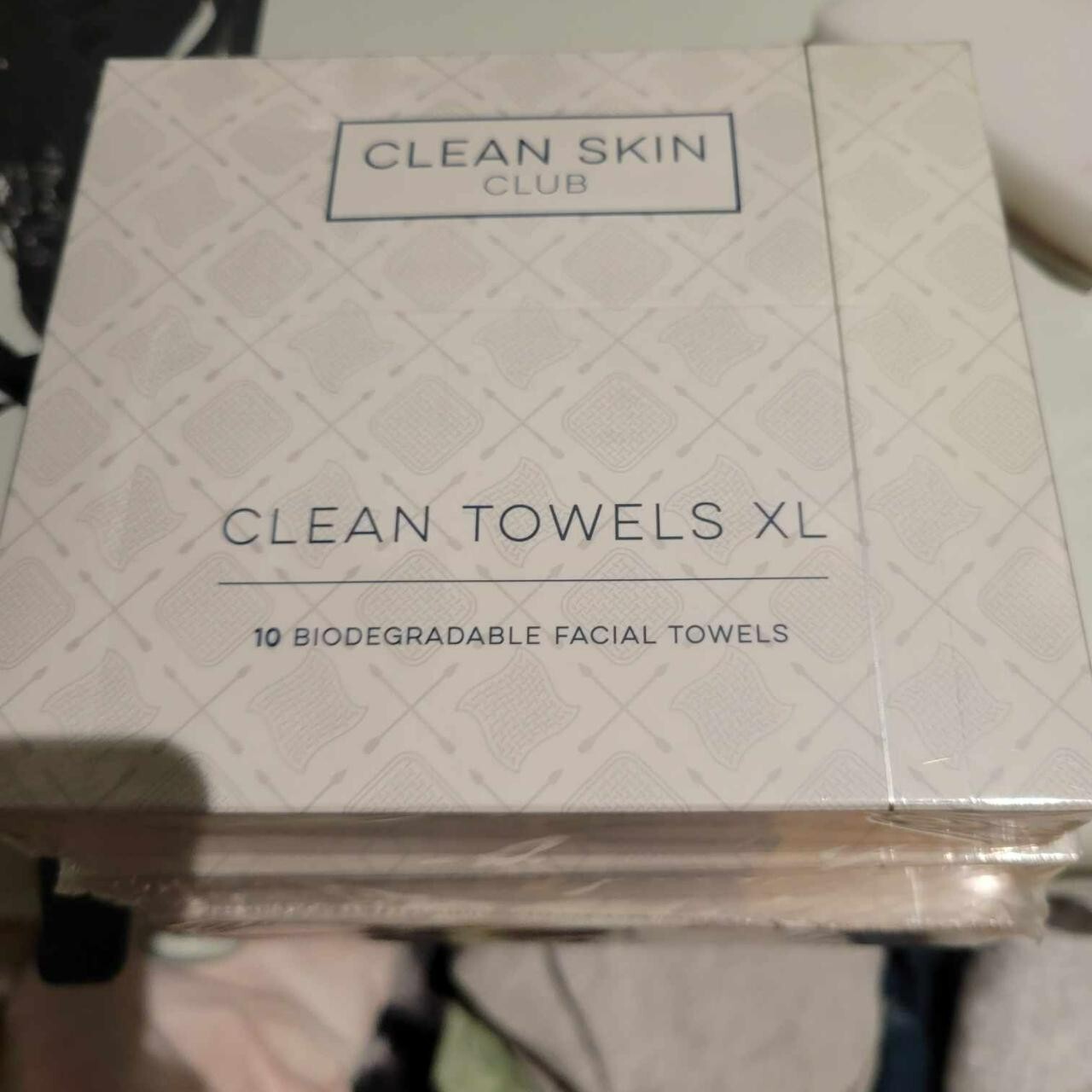 Clean Skin Club XL Disposable Face Towels Ultra Soft 50 Count for Gentle Cleansing