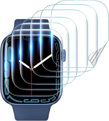 6X 3D Hydrogel Folie für Apple Watch Series 11 / 10 / 9 / 8 / 7 / 6 Ultra Schutz