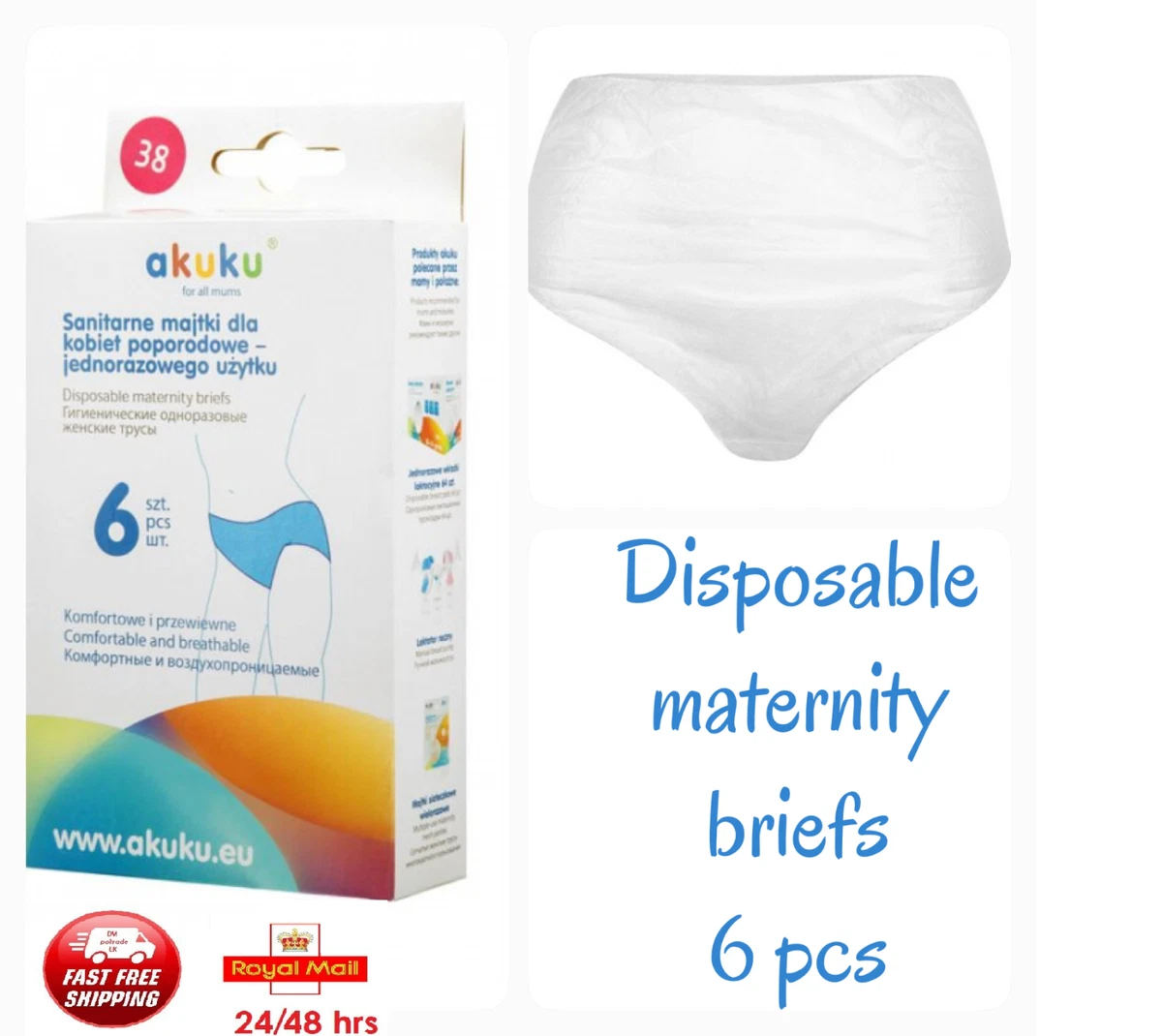 Disposable 2024 maternity knickers