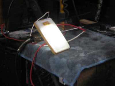1979-1983 Datsun Nissan 280ZX Overhead Dome Light Lamp with led light up grade