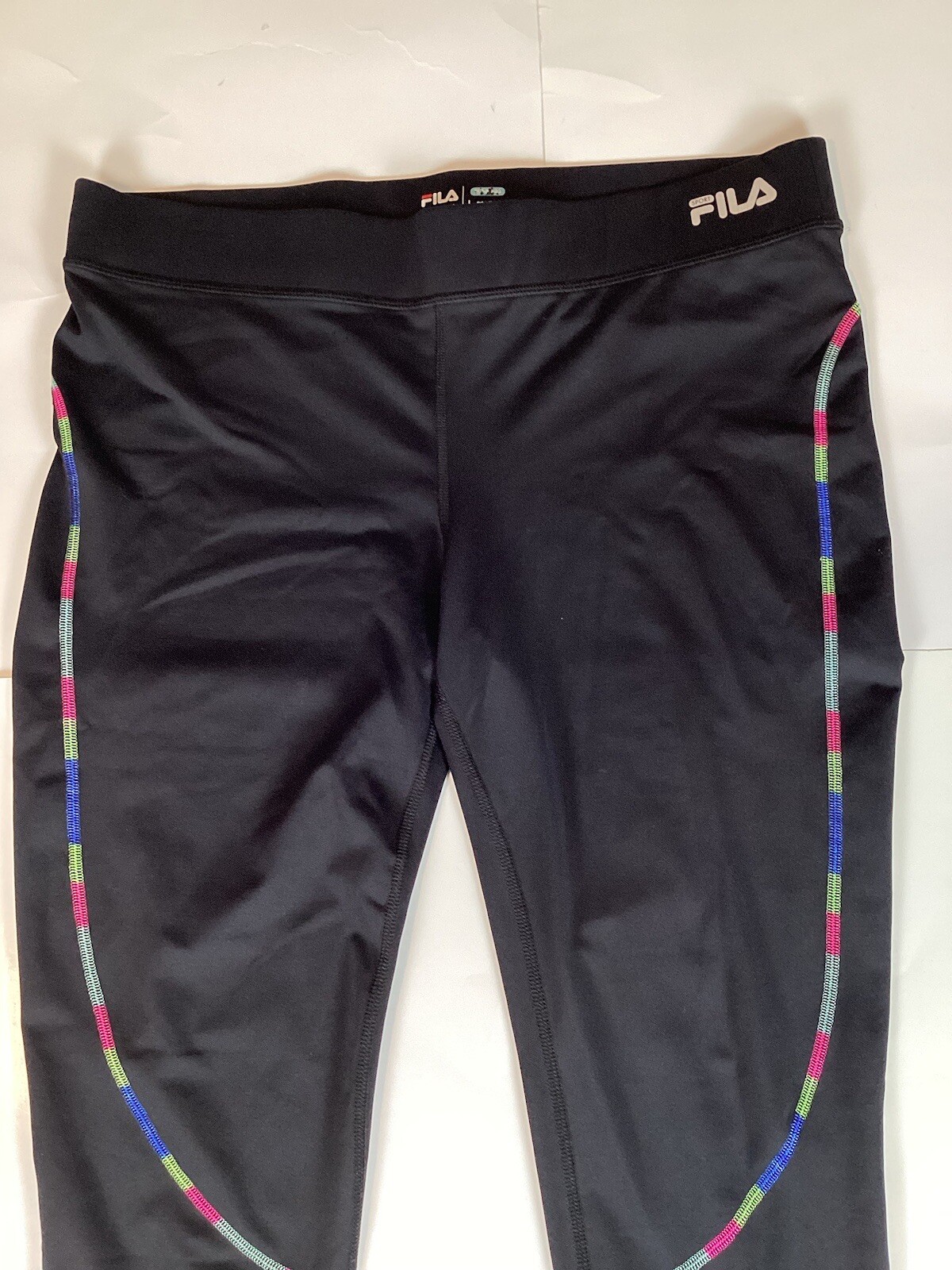 Leggings da donna Fila Dry Fit taglia L Large compressione attiva stretch corsa