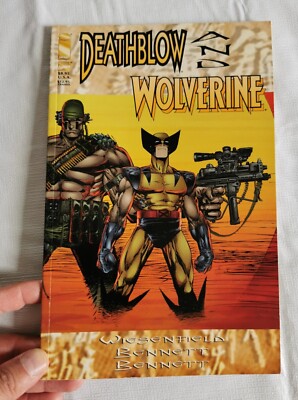 Deathblow And Wolverine - 1997 1st edition trade paperback (Image Comics/Marvel)