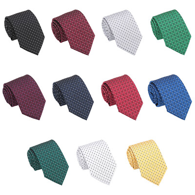 Herrenkrawatte Geometrisch Pin Punkte Gepunktet Formell Leger Modern Stil Krawatte von DQT