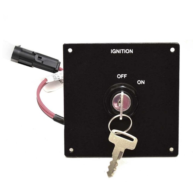Sea Ray Boat Ignition Panel Switch 1837975 Kauffman 4 X 4 Inch Ebay