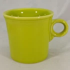HLC Fiesta Lemongrass Green O Ring Handle Coffee Mugs Cups 10oz Fiesta