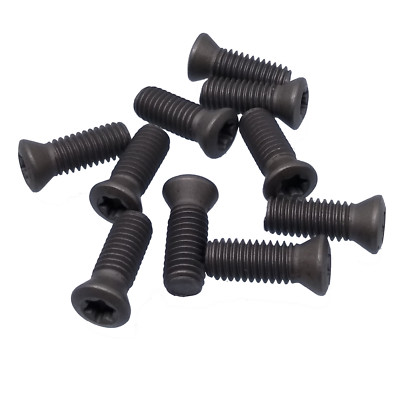 US Stock 10x M5 x 14mm Insert Torx Screw For Replaces Carbide Inserts CNC Lathe