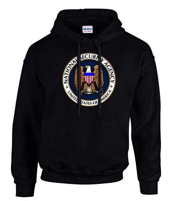 National security agency USA Hoodies Kapuzenpullover -3264-SW