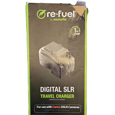 Digipower - DSLR Travel Charger For Canon Replacement Batteries LP-E6/E12/E17