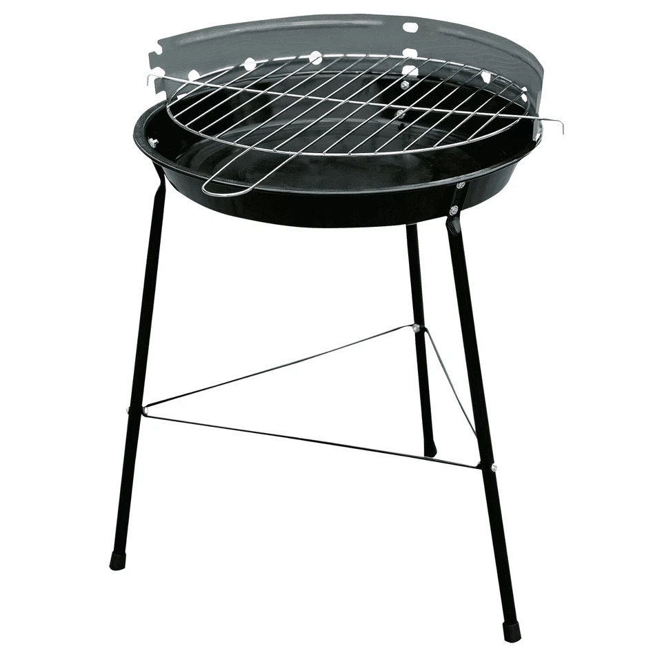 Barbecue rond 32 5 cm jardin charbon Master Grill MG930