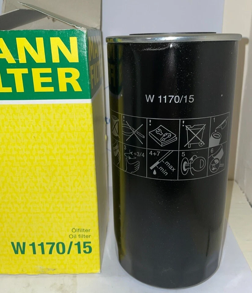 MANN-FILTER, OIL FILTER, RENAULT TRUCKS/IVECO/VOLVO, W1170/15 - Image 3 of 4