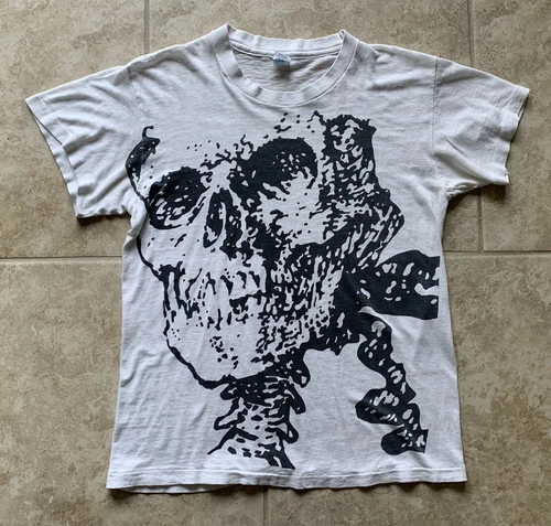 80’s The Grateful Dead Bertha Skeleton Shirt S/M Ove Vintage vintage concert t-shirt, vintage, single stitch, B+ condition