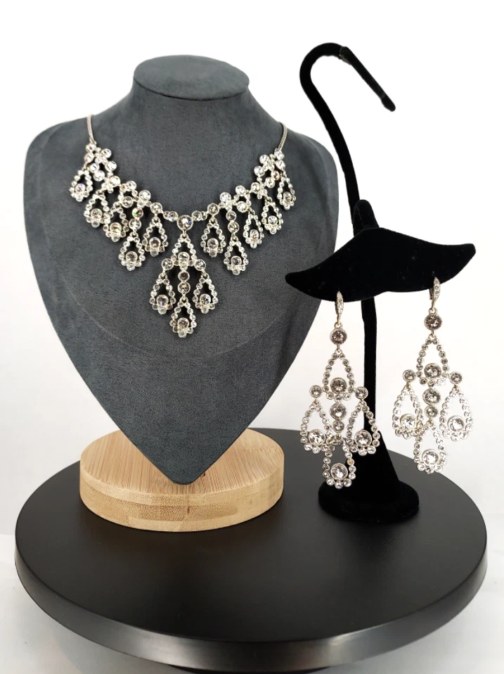 Collana e Orecchini Givenchy Elementi Swarovski