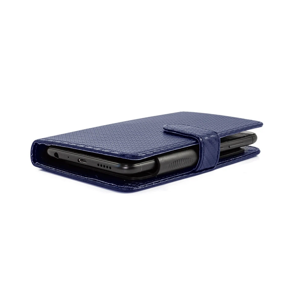 UNIVERSALE Custodia ASUS ZENFONE 3 ZE520KL Z017D Z017DA Z017DB Cover LIBRO STAND - Immagine 4 di 4