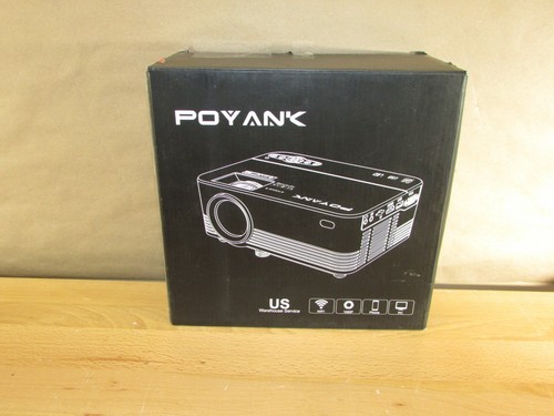 POYANK PJ0451 6000Lumens WiFi Projector, Full HD 1080P Supported Mini Projector - Picture 9 of 9
