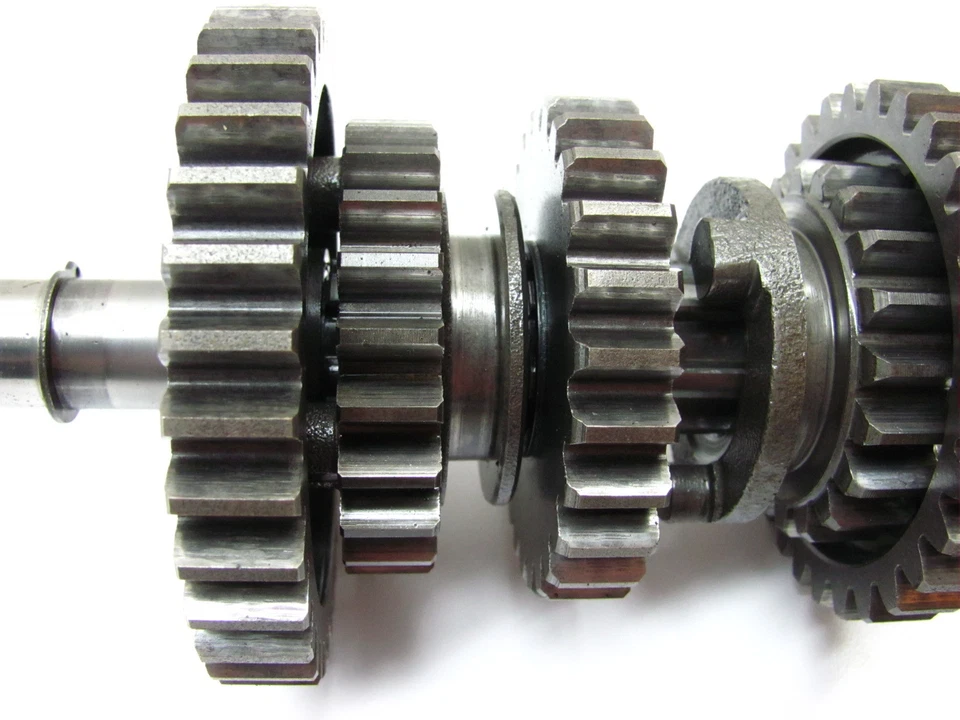 1980 YAMAHA 80 MX100 MX 100 MX100G - TRANSMISSION DRIVE AXLE SHAFT AND GEARS - Image 4 of 4