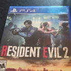 Capcom Resident Evil 2 Survival Horror PS4 Manual M NTSC-U/C 2019