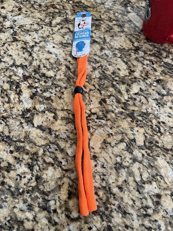 Chums Cotton Original Adjustable Eyewear Cord Orange for Glasses Sunglasses