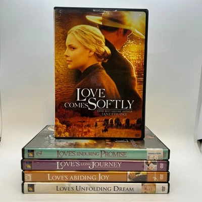 Love Comes Softly DVD Series Set Lot (5) Oke Christian Movies Faith Fox Hallmark - Image 1 of 4