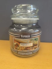 Yankee Candle Housewarmer Patchouli Black Band RARE Boho 14.5oz Jar Retired READ