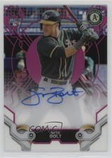 2019 Topps High Tek High Tek Auto Pink 69/75 Skye Bolt #HTA-SB Auto s7f