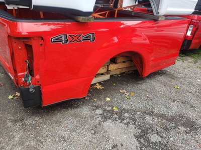 #ad 8FT RED Pickup Box bed Assembly FORD F250 SD PICKUP 17 18 19 20 21 22 $500.00