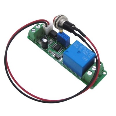 Rotating Knob Adjustable Timer Relays LED Status Indicator For Easy