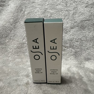Set 2 OSEA Undaria Algae Body Oil 0.6 fl oz / 18 ml Each Deluxe Travel New