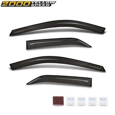 Fit For 2012-2017 Toyota Camry Window Vent Visor Rain Guard Wind Deflectors 4pcs